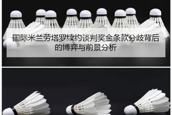 国际米兰劳塔罗续约谈判奖金条款分歧背后的博弈与前景分析
